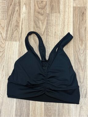 Alo Yoga Black Wild Things Sports Bra
